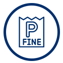 graphic of a parking ticket