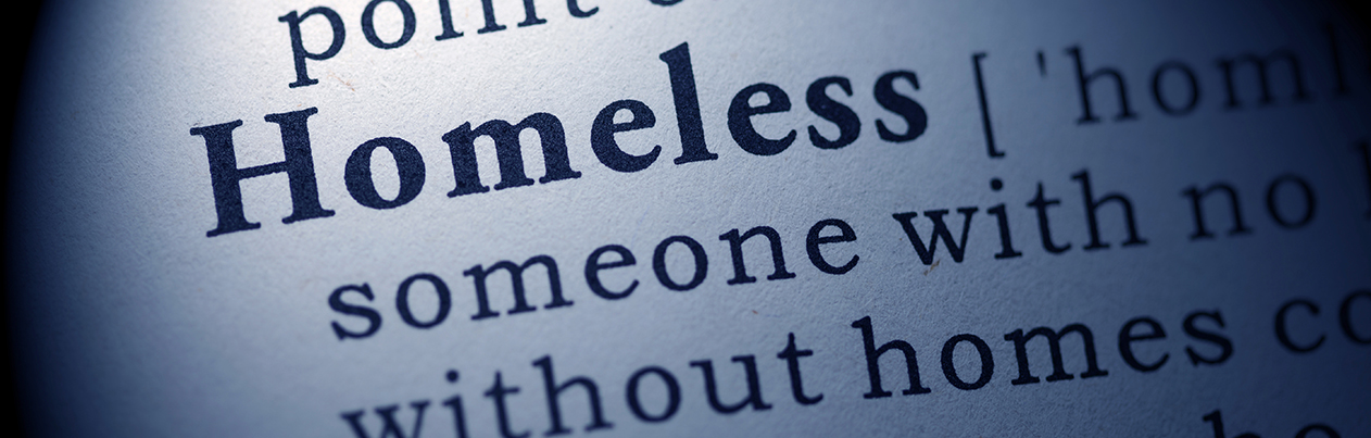 Homeless definition in a dictionary