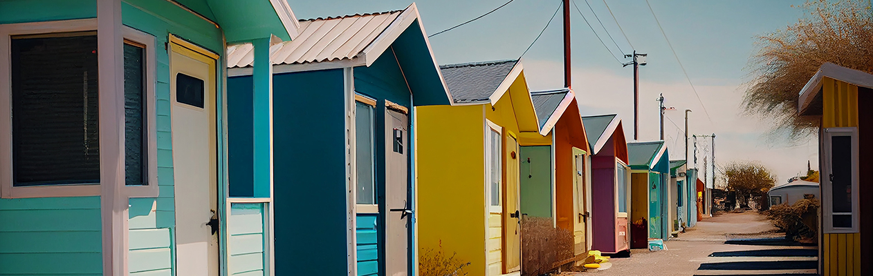Homeless shelter houses